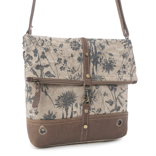 Tazzie Floral Accent Small & Crossbody Bag - Myra USA