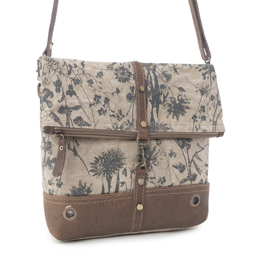 Tazzie Floral Accent Small & Crossbody Bag - Myra USA
