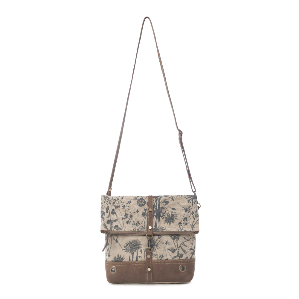 Tazzie Floral Accent Small & Crossbody Bag - Myra USA