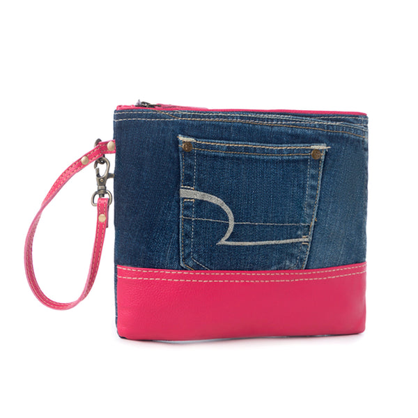 Charley Denim Pouch - Myra USA
