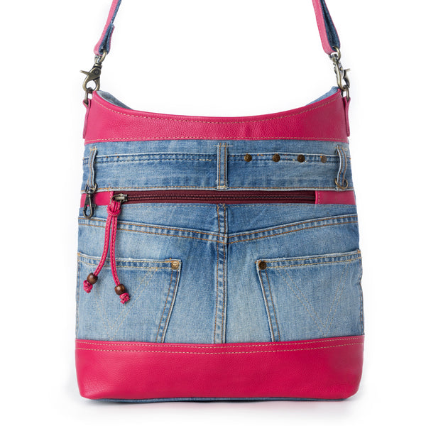 Charley's Denim Shoulder Bag