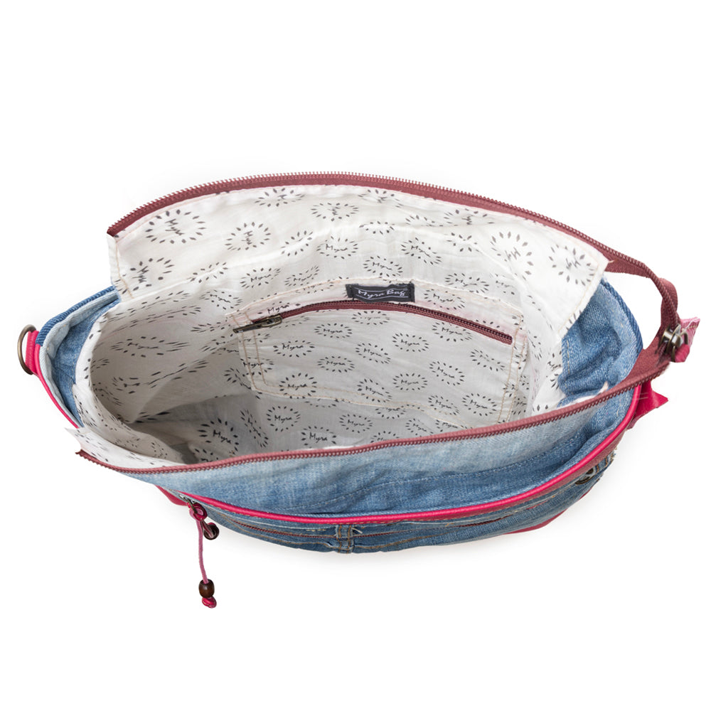 Charley's Denim Shoulder Bag - Myra USA