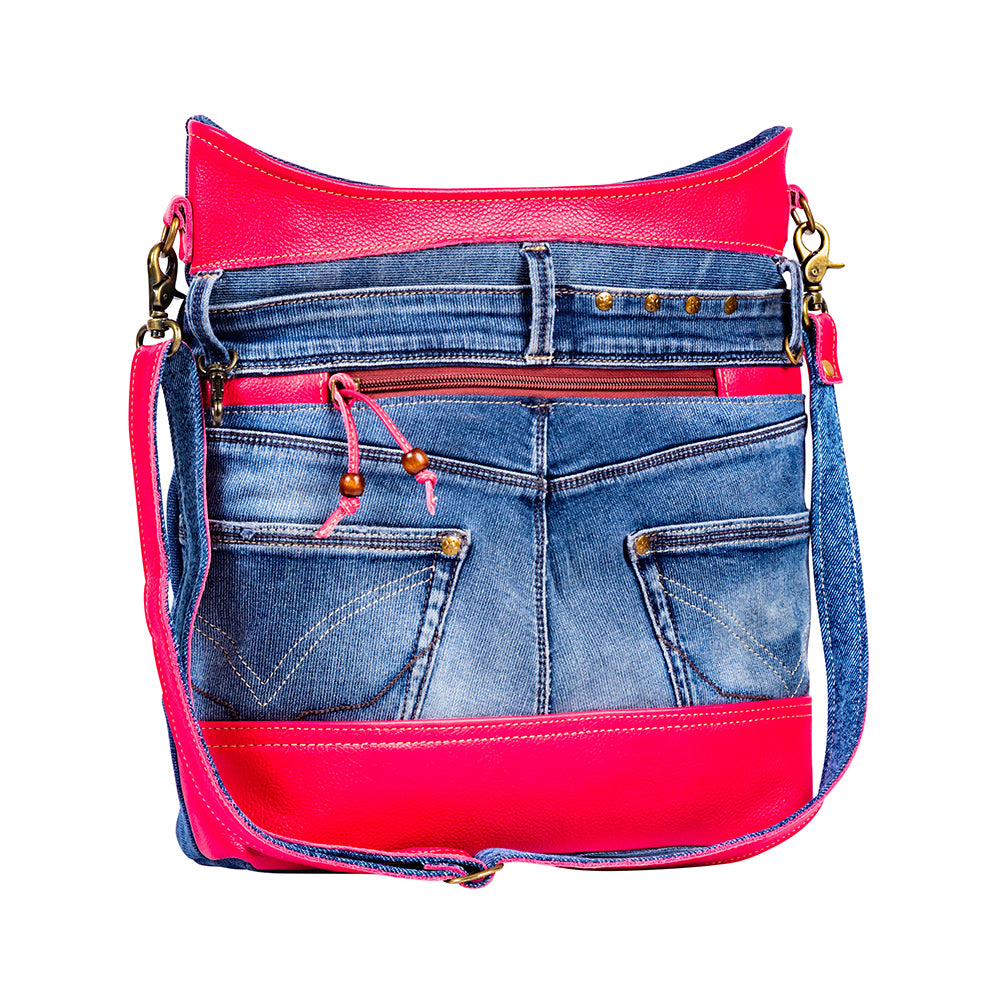 Charley's Denim Shoulder Bag - Myra USA
