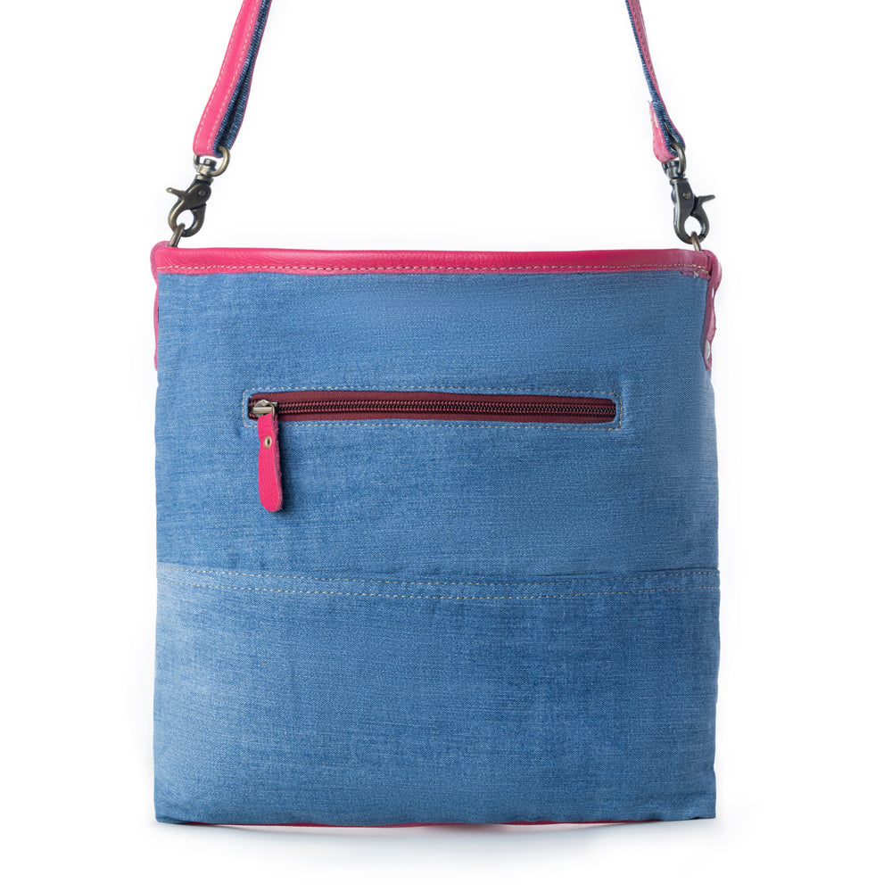 Charley Denim Shoulder Bag - Myra USA