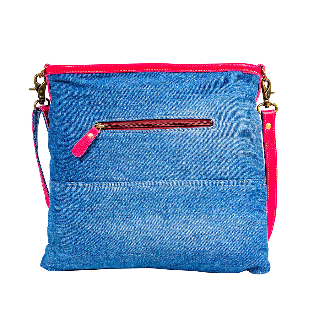 Charley Denim Shoulder Bag - Myra USA