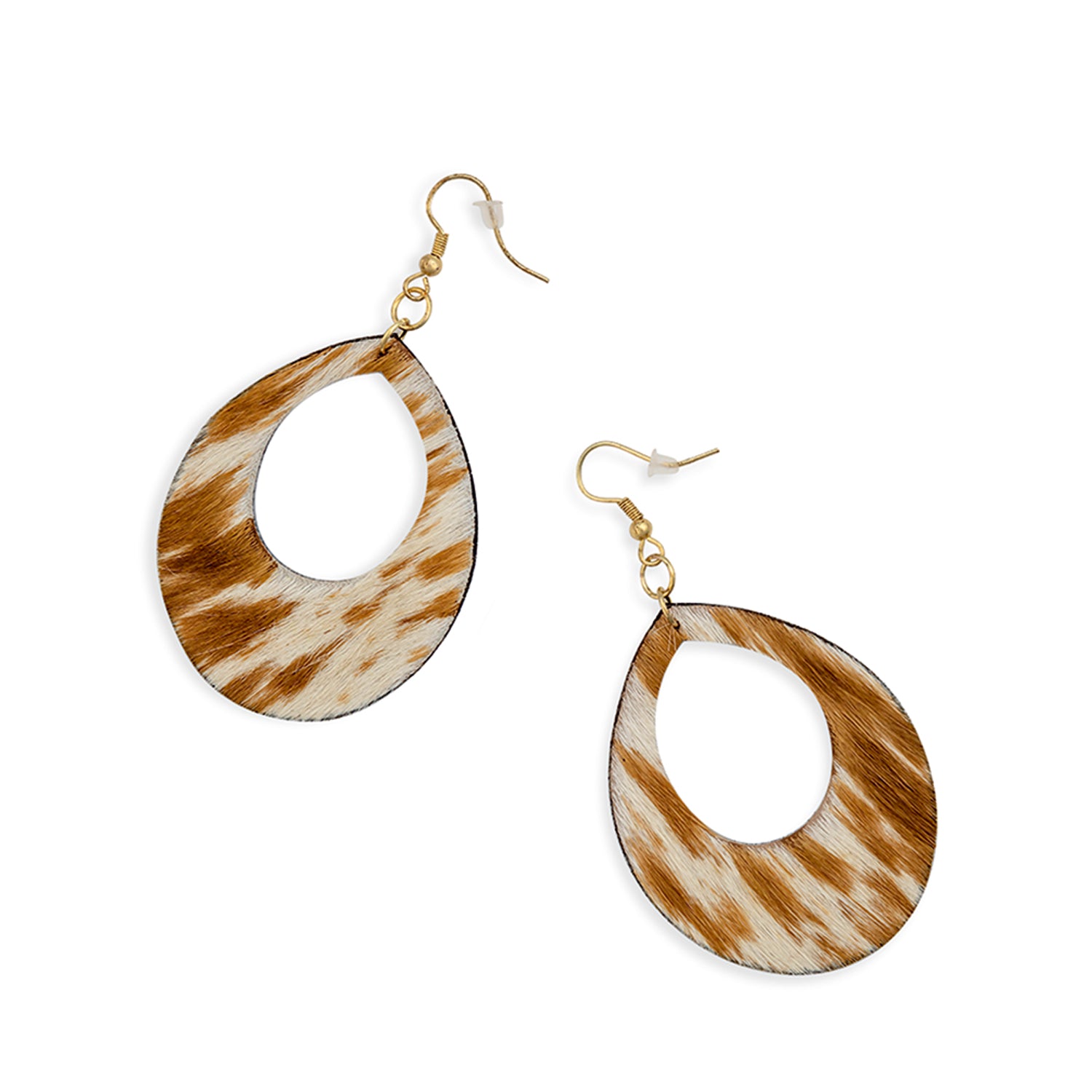 Wyoming Peak Hair-on Hide Earring - Myra USA