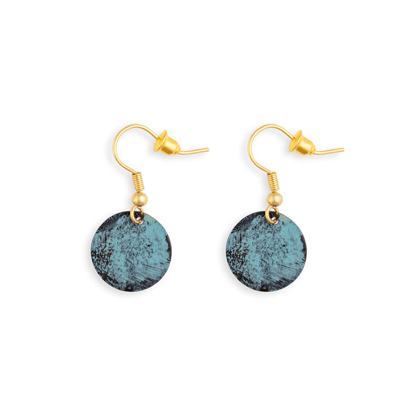 Blue Intrigue Earrings