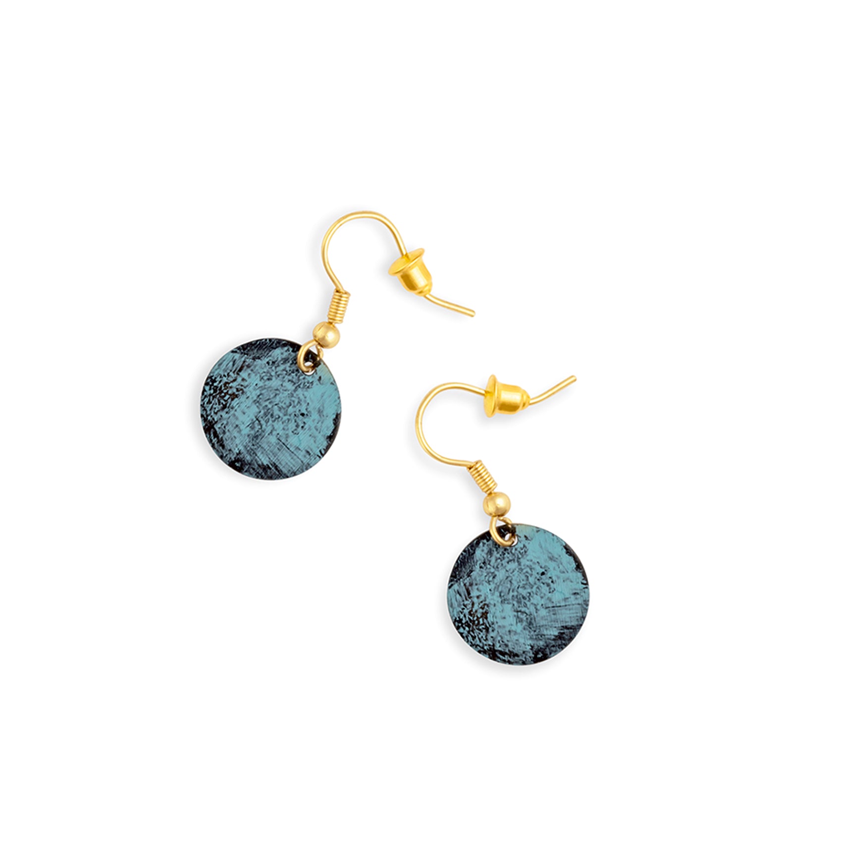 Blue Intrigue Earrings - Myra USA