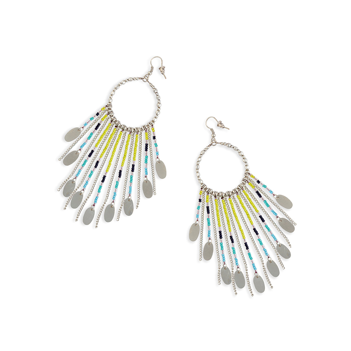 Time’s Treasures Earrings in Fern - Myra USA
