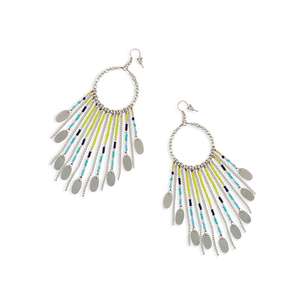 Time’s Treasures Earrings in Fern - Myra USA