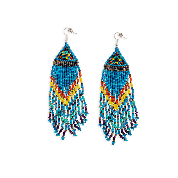 Power Spirit Beaded Earrings