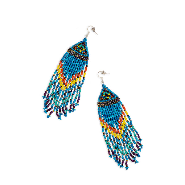 Power Spirit Beaded Earrings