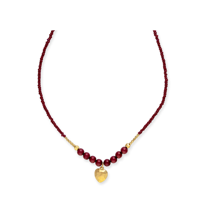 Golden Heart Necklace