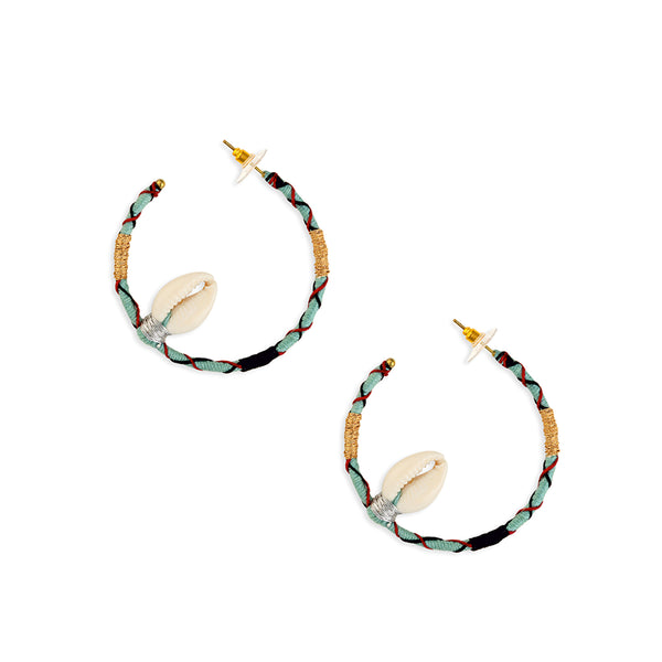 Earth Treasures Hoop Earrings - Myra USA