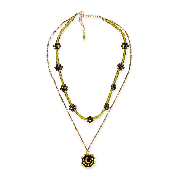 Cosmos Moon Necklace - Myra USA