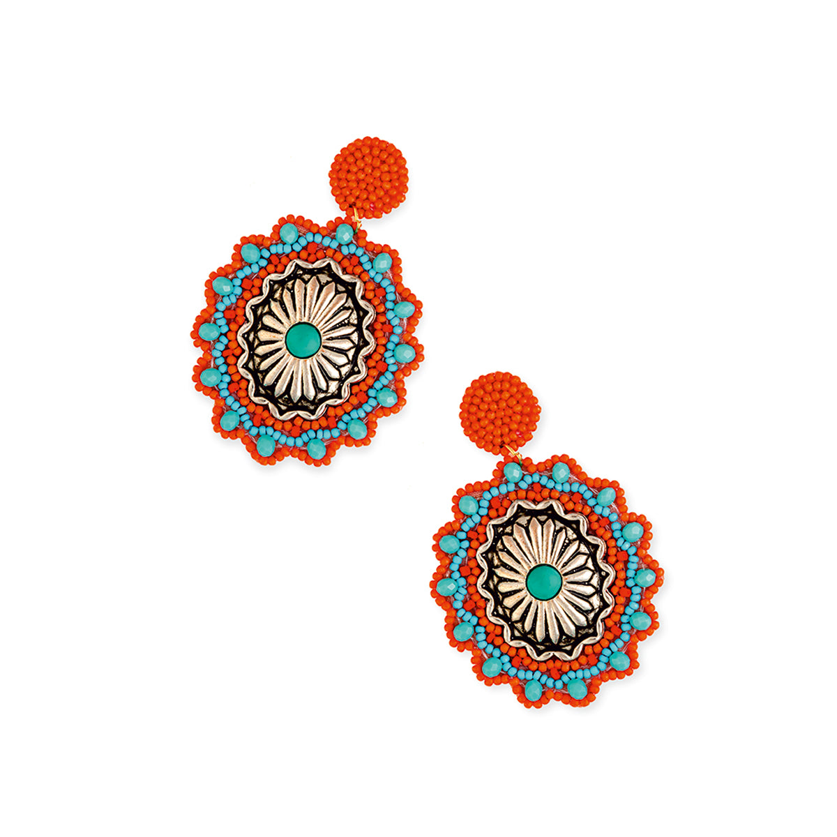 Concho Traditions Earrings - Myra USA