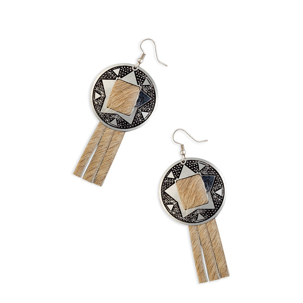 Guide Star Medallion Earrings