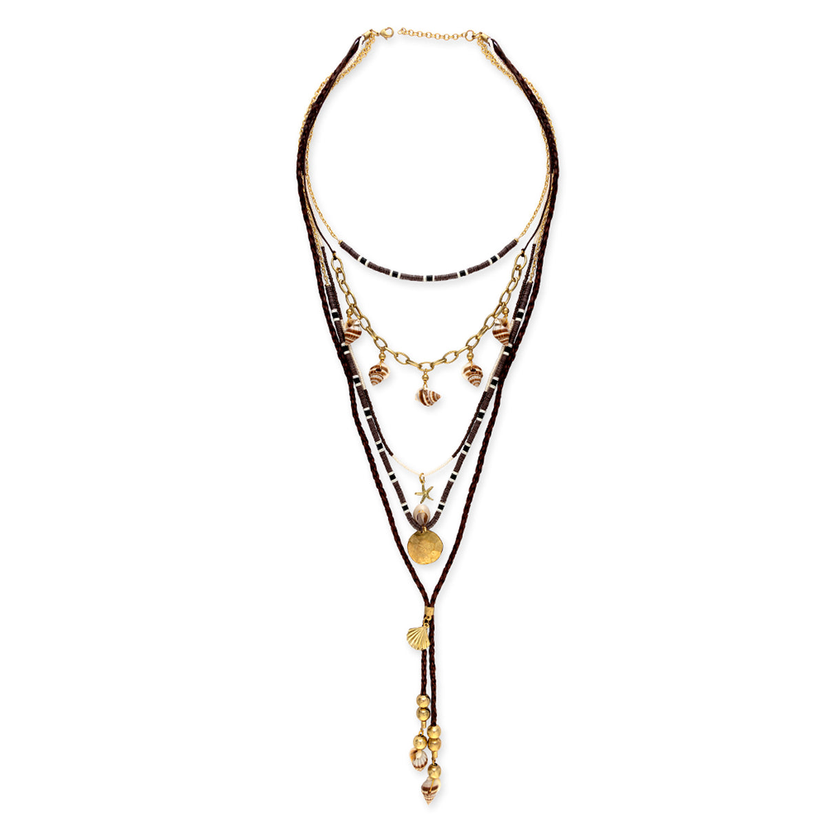 Soothing Shores Multistrand Necklace - Myra USA