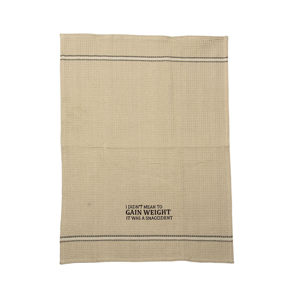 GAIN WEIGHT DISH TOWEL SET OF 2 - Myra USA
