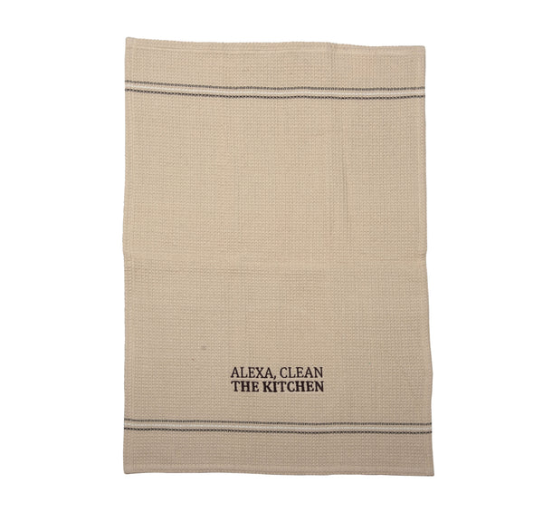 CLEAN THE KITCHEN DISH TOWEL  SET OF 2 - Myra USA