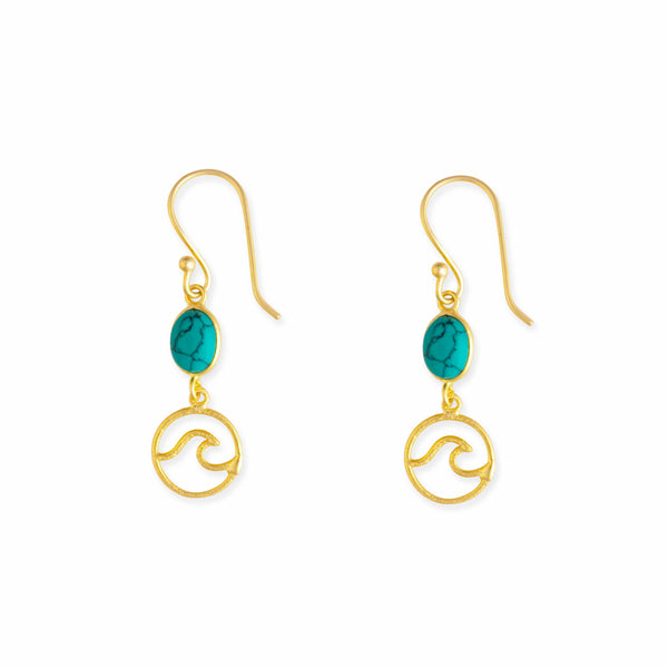 Morning Surf Earrings - Myra USA