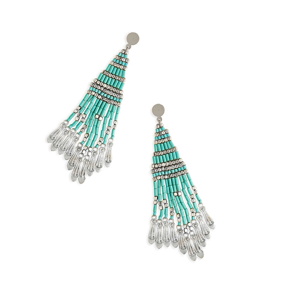 Flora Beaded Earrings - Myra USA