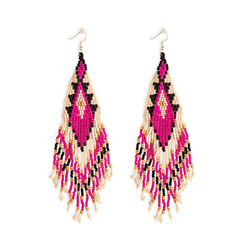 Leh-Onaki Beaded Earrings