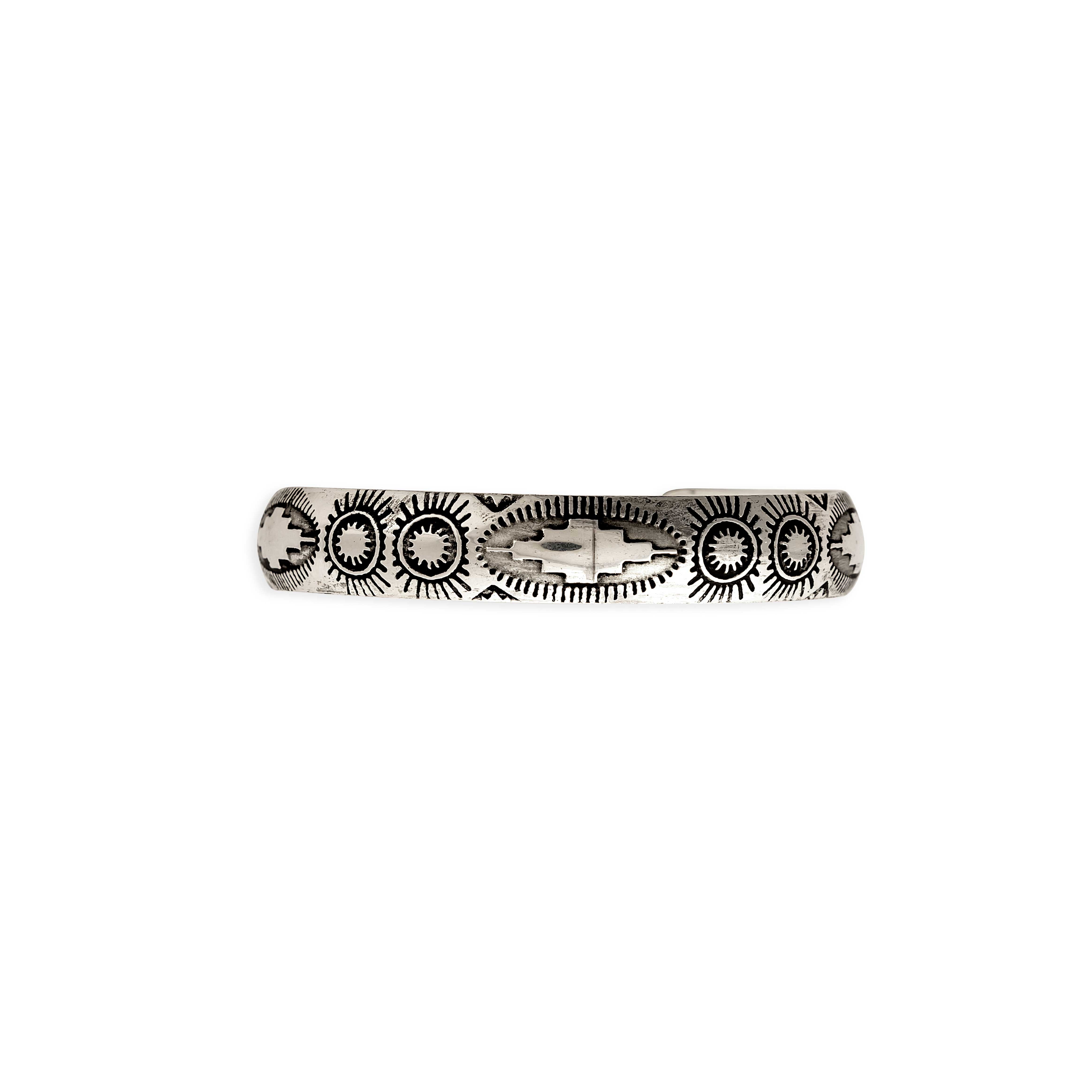 Tribal Mesa Silver Bracelet - Myra USA