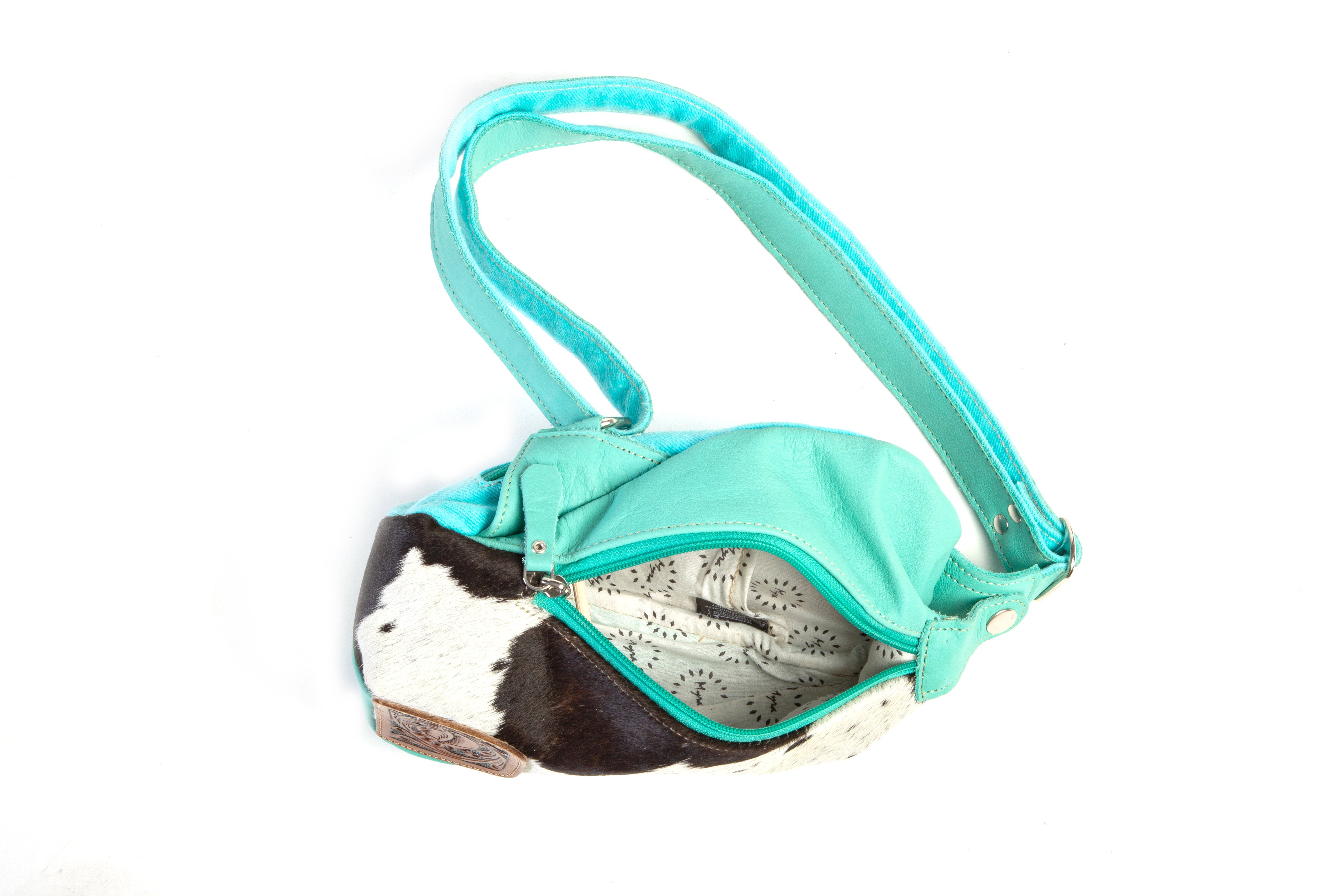 Robnette Ranch Fanny Pack Bag In Turquoise - Myra USA