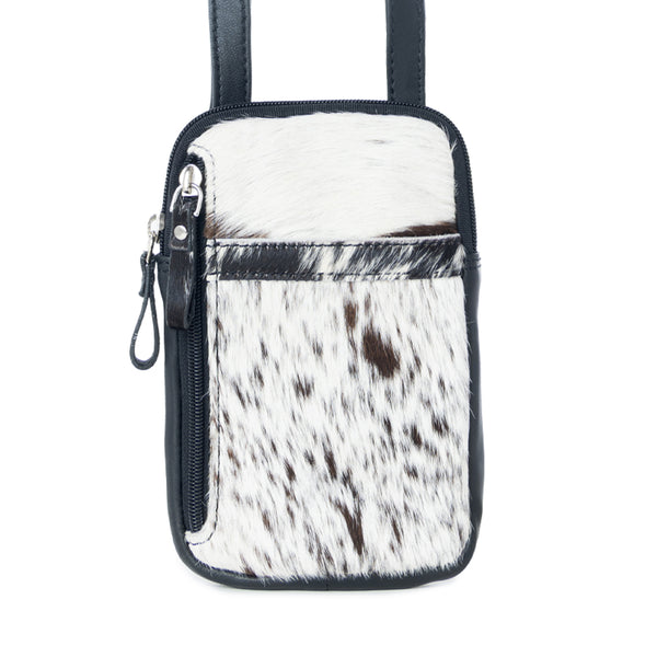 Carlisle Bluff Leather & Hairon Bag - Myra USA