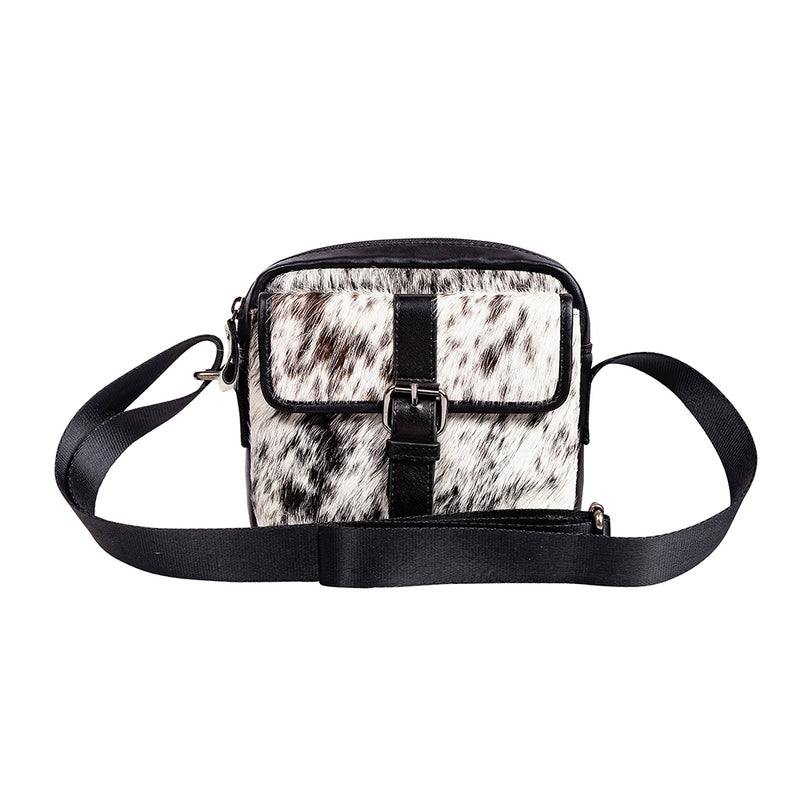 Carlisle Bluff Leather & Hairon Bag