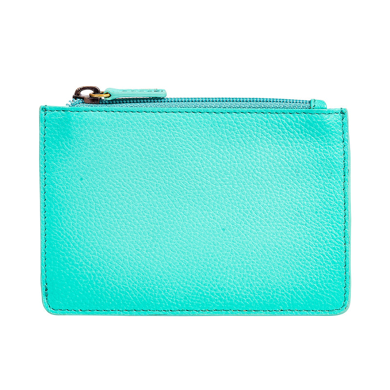 Foothill Creek Credit Card Holder in Turquoise