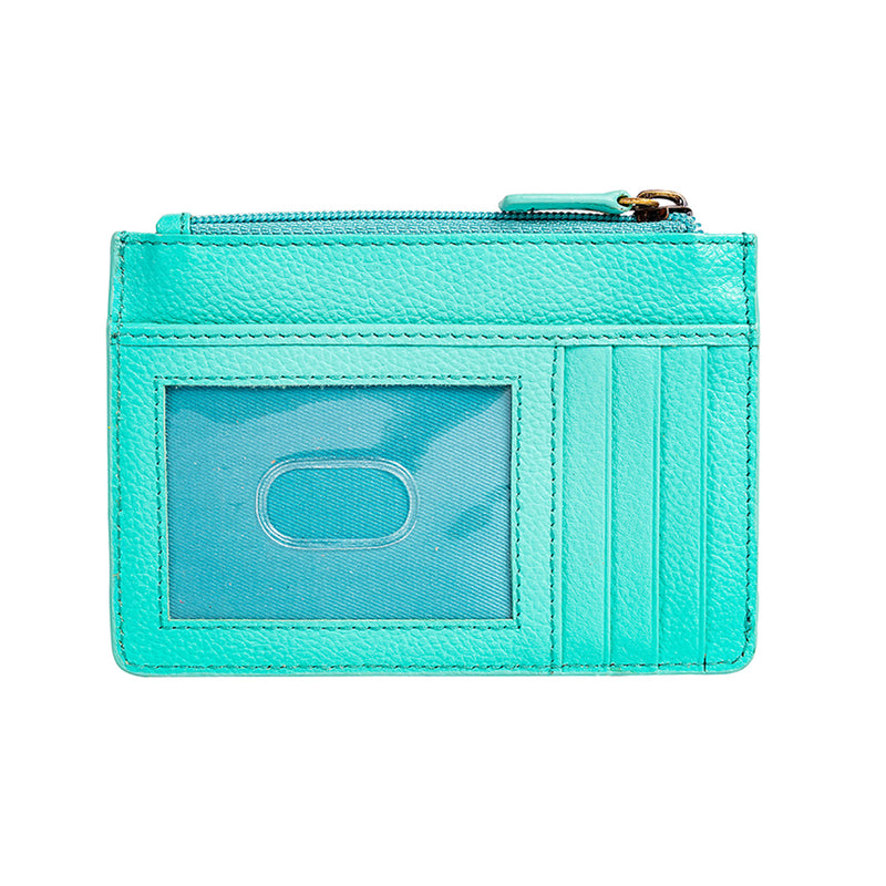 Foothill Creek Credit Card Holder in Turquoise