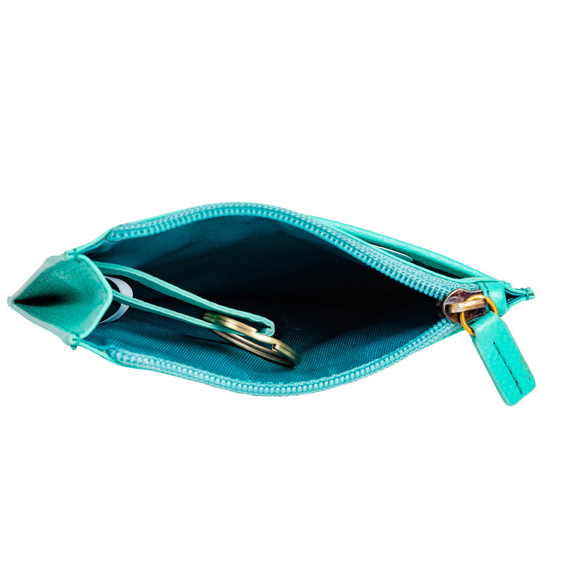 Foothill Creek Credit Card Holder in Turquoise