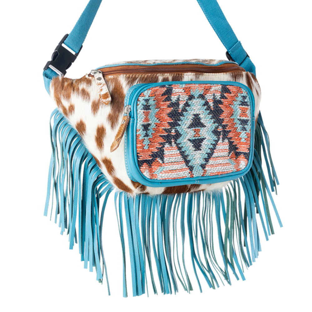 Tonga Ridge Fanny Pack Bag in Blue - Myra USA