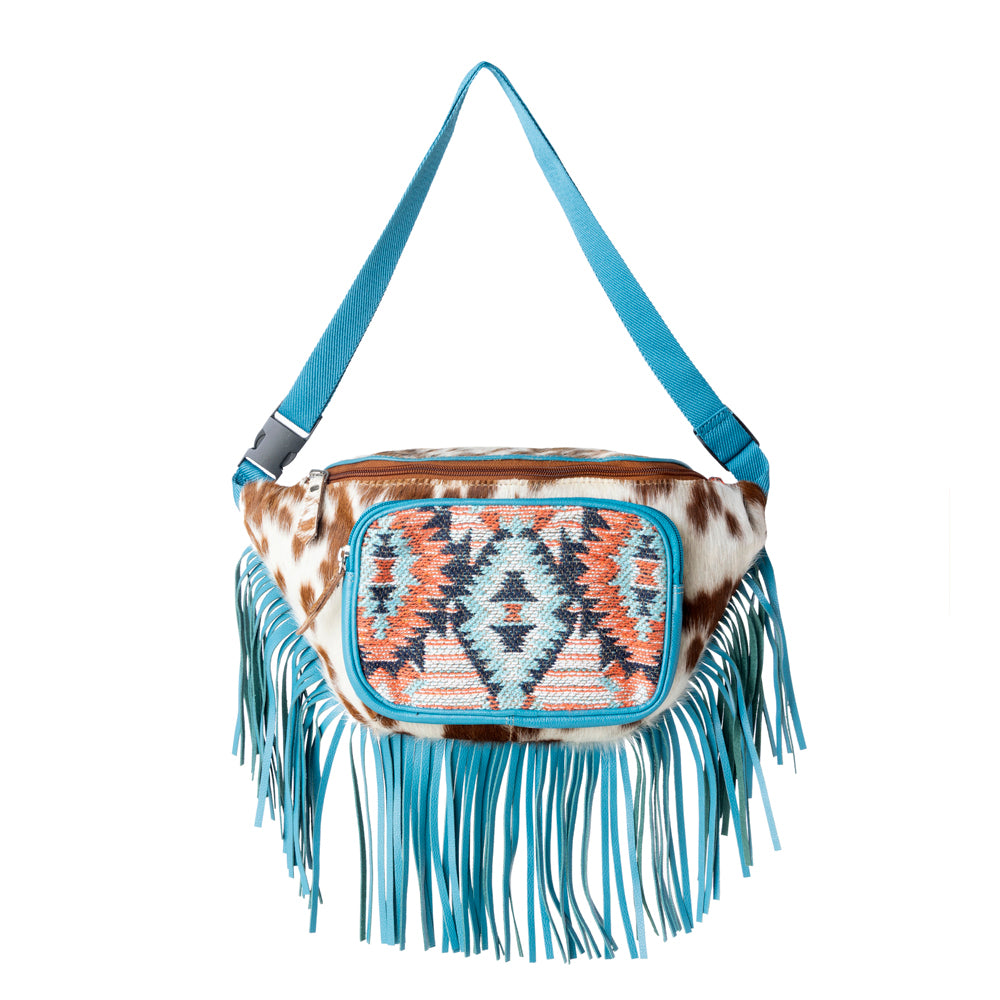 Tonga Ridge Fanny Pack Bag in Blue - Myra USA