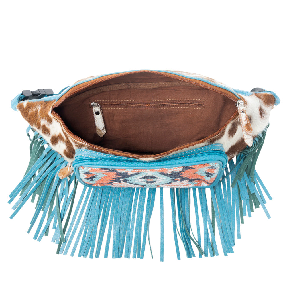 Tonga Ridge Fanny Pack Bag in Blue - Myra USA