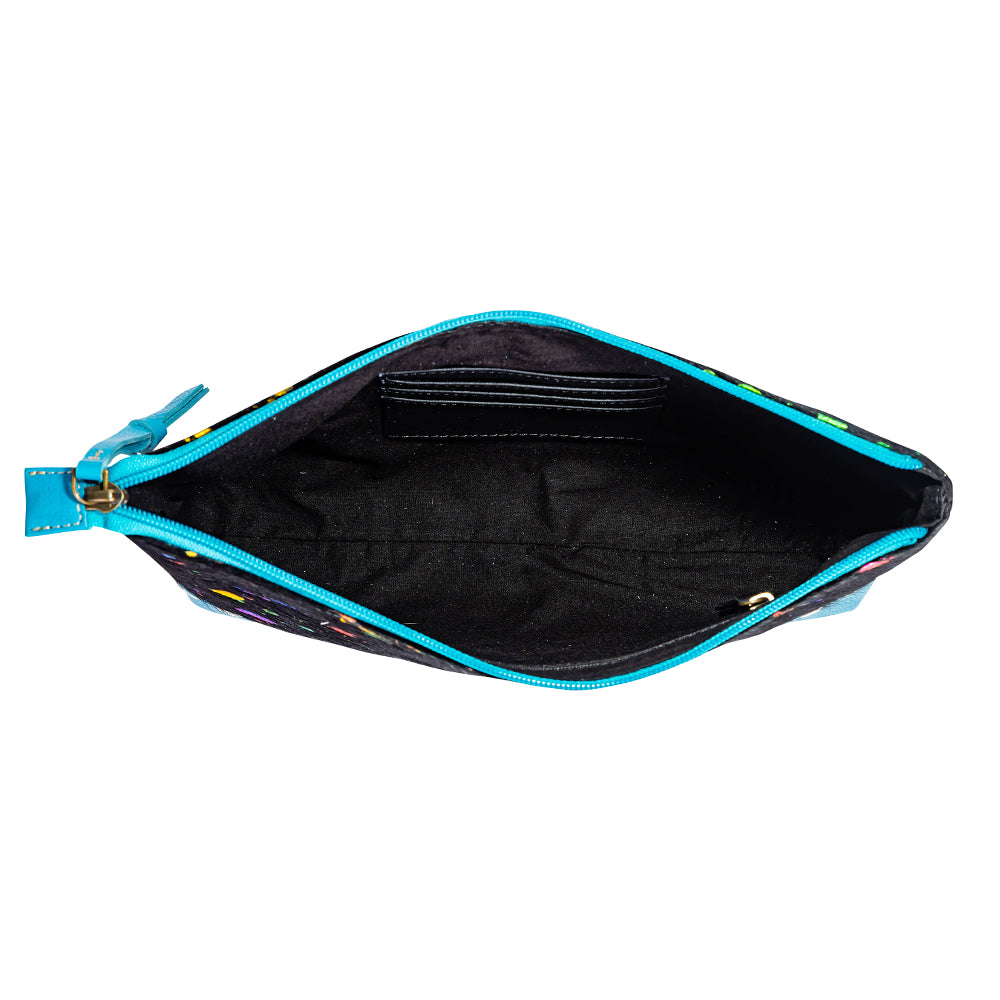 Skyviews Pouch in Blue - Myra USA