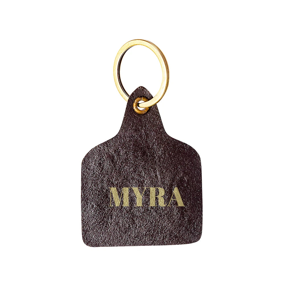 Donna Bella Hand-tooled Key Fob - Myra USA