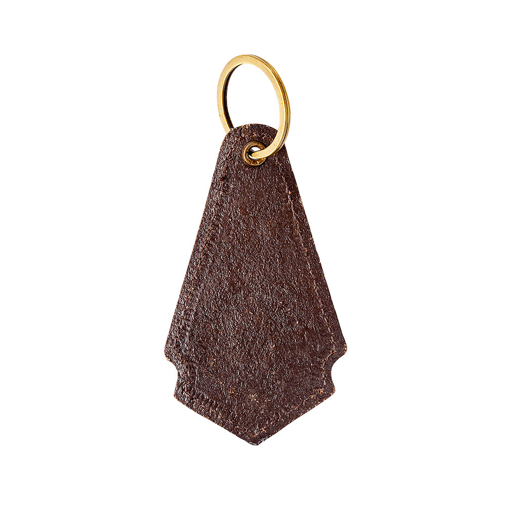 Prairie Morning Glory Hand-tooled Key Fob - Myra USA