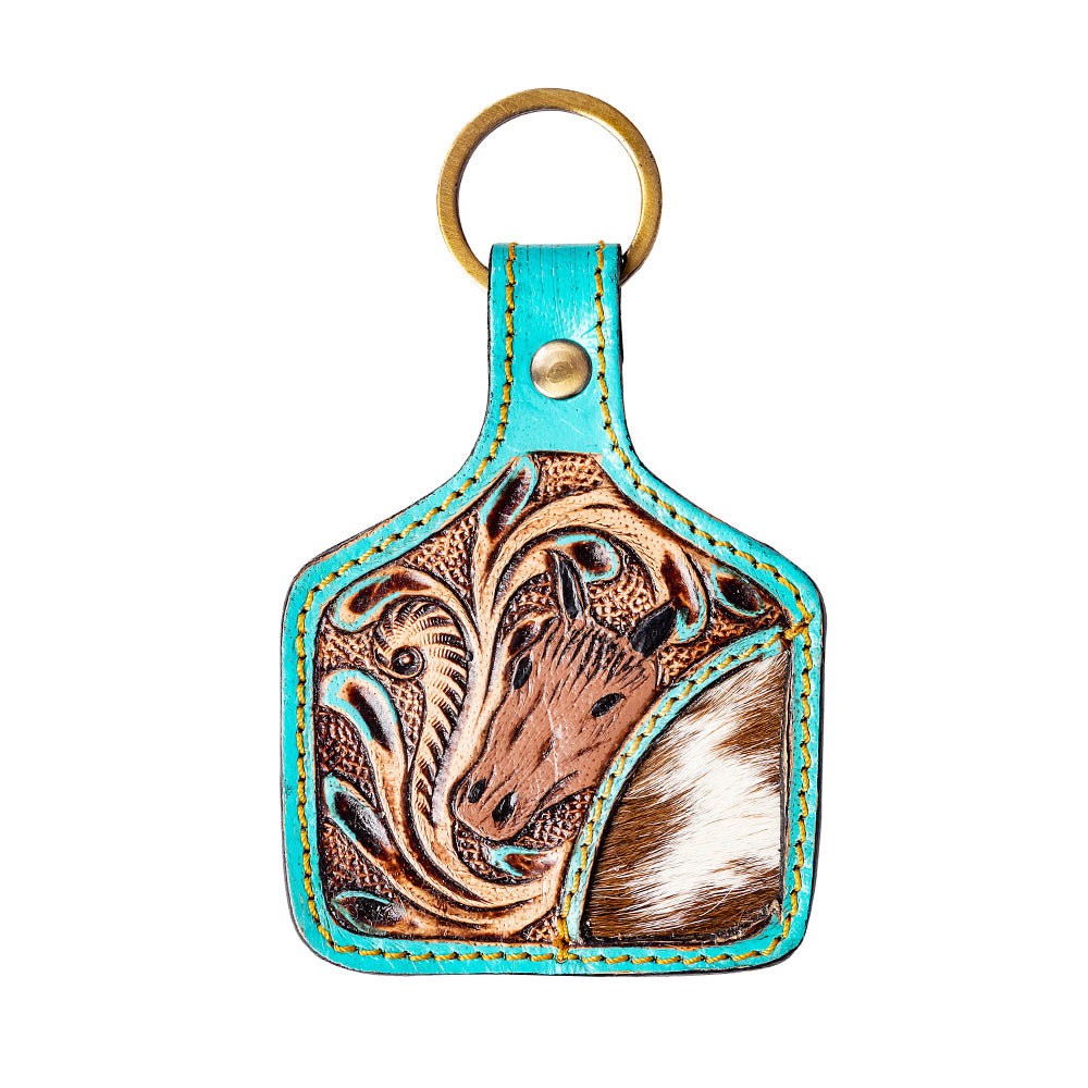 Pony Mine Hand-tooled Key Fob - Myra USA