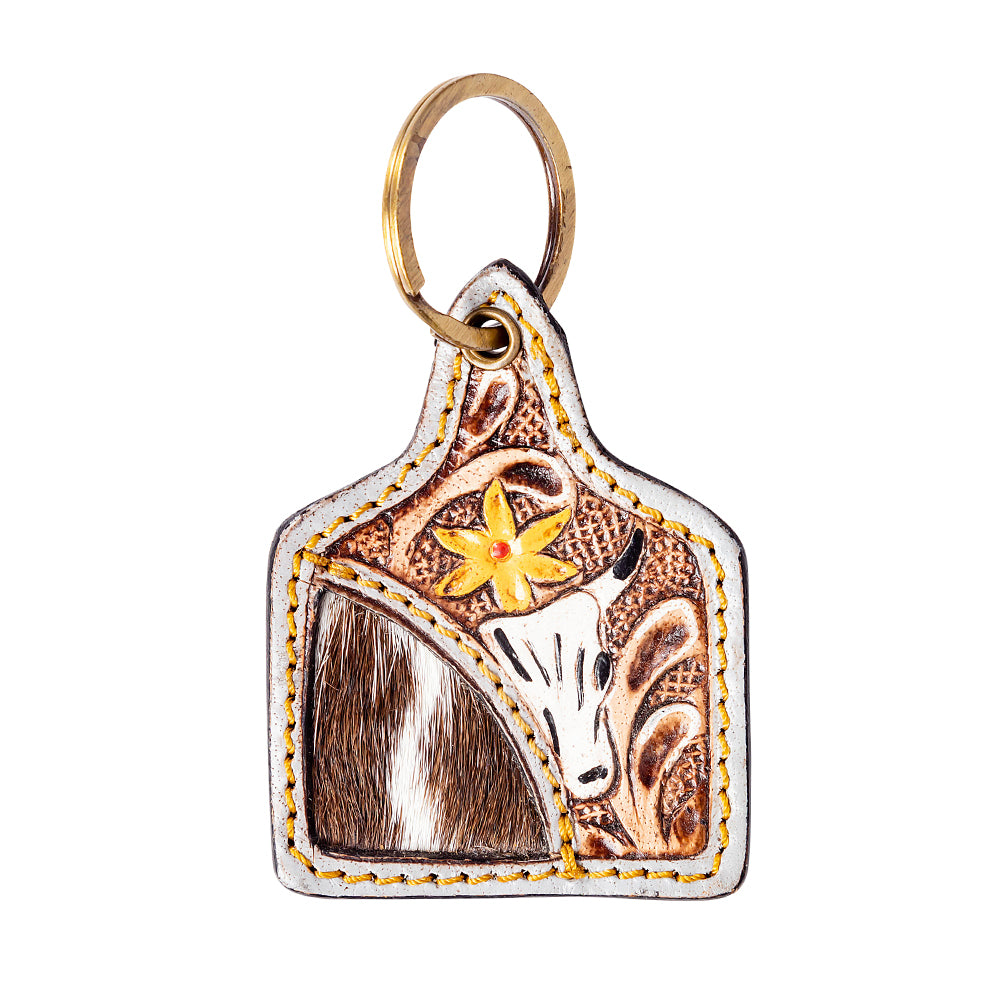 Days Gone By Hand-tooled Key Fob - Myra USA