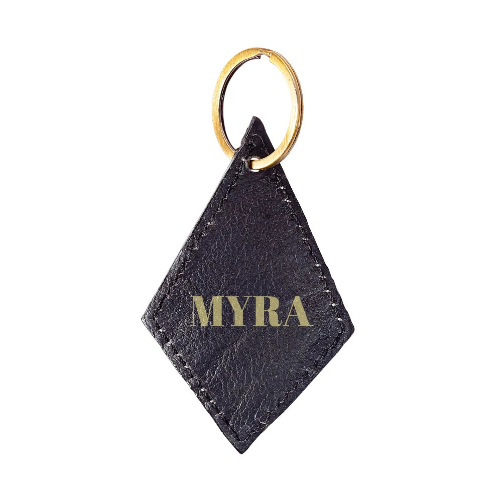 Diamond Trail Hand-tooled Key Fob - Myra USA