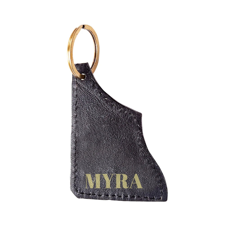 My Corner of the World Hand-tooled Key Fob - Myra USA