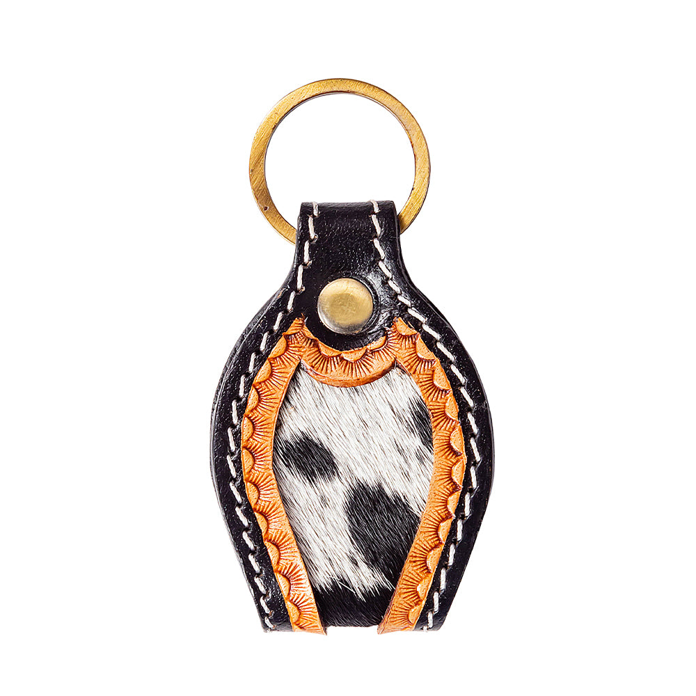 Meriton Hand-tooled Key Fob - Myra USA