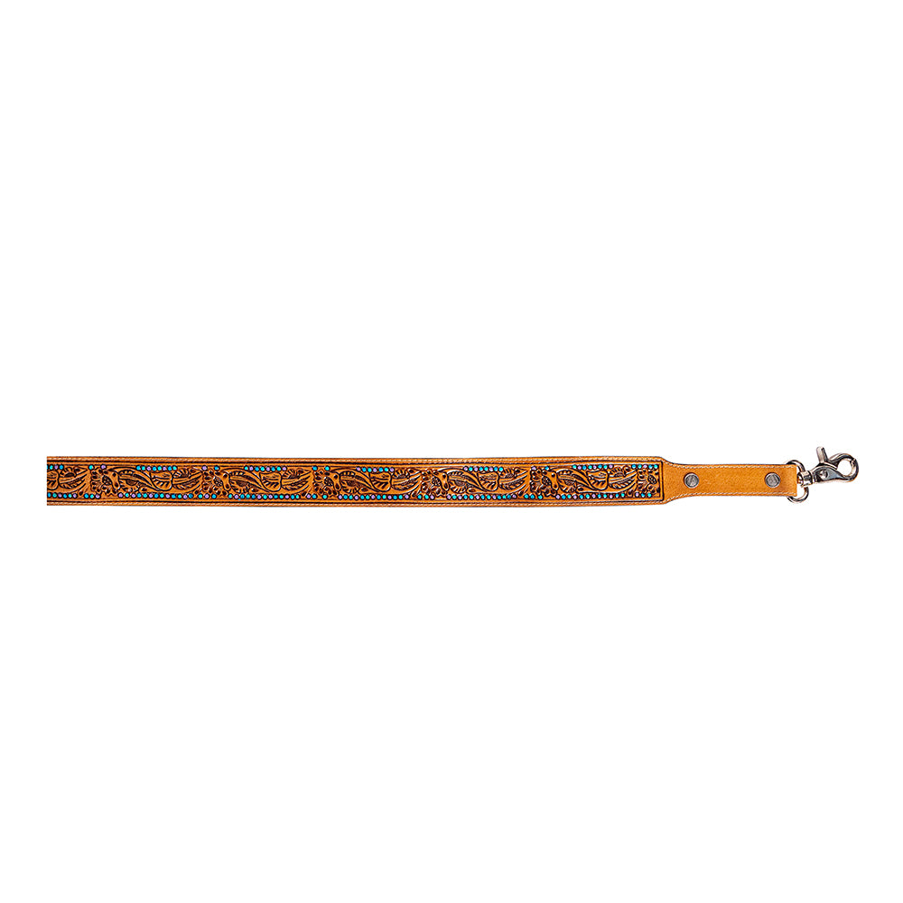 Mika Falls Hand-tooled Leather Strap - Myra USA