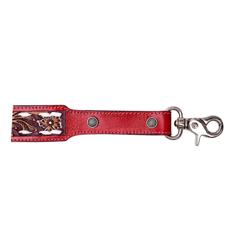 Timmson Trail Hand-tooled Leather Strap