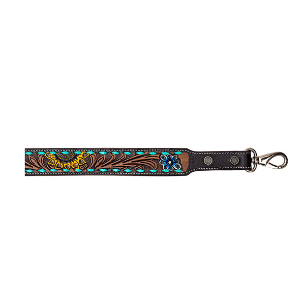 Pony Way Hand-tooled Leather Strap