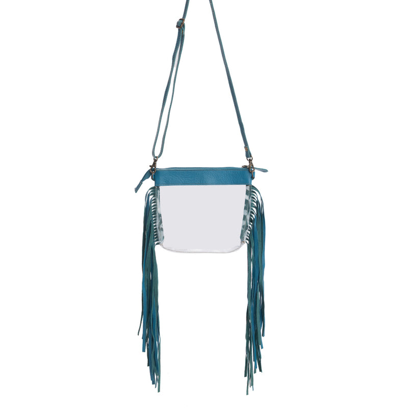 Azura Clear Bag in Blue