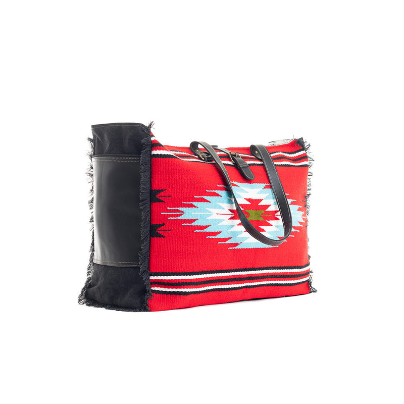 Blazing Serape Weekender Bag